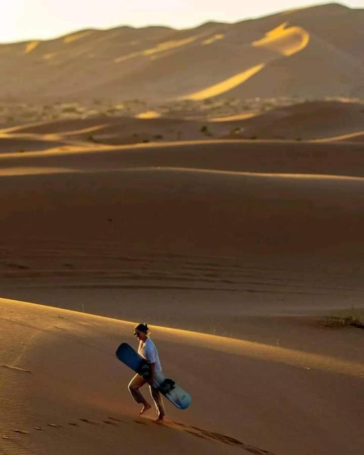 Bivouac Camel Trips Hotel Merzouga Exterior foto