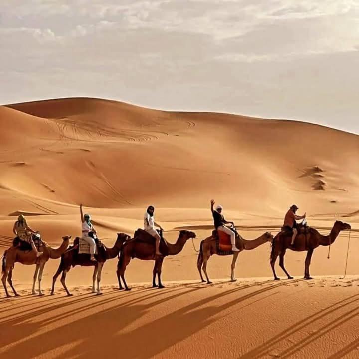 Bivouac Camel Trips Hotel Merzouga Exterior foto